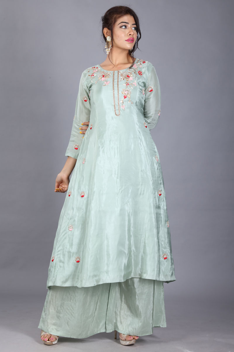 A Line Kurti with Printed Princess Panel | Buy Online at IREA Line – IREA  Life