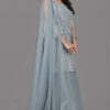 Teal Kurti Dress with Skirt & Dupatta
