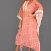 Buy Brown Floral Print Kaftan Dress Online in India