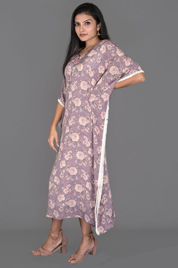 Buy Purple Kaftan Dress Online