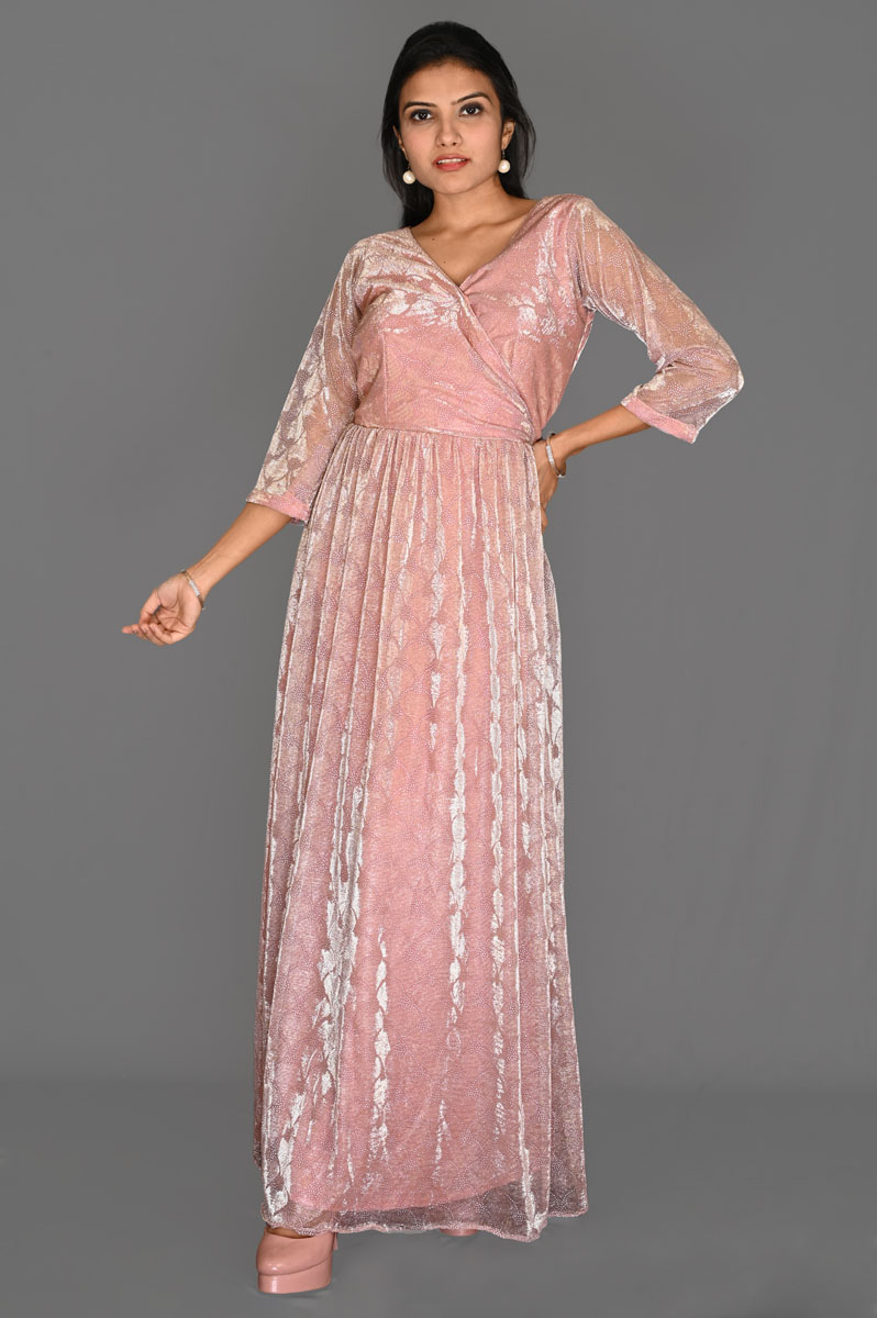Pastel Pink Fancy Gown