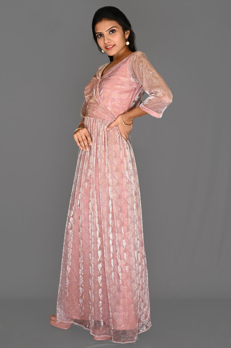 Pastel Pink Fancy Gown